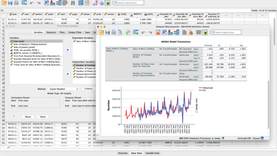 統計分析軟體：SPSS