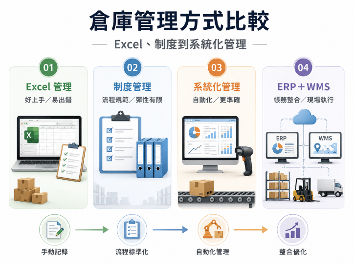 倉庫管理方式比較