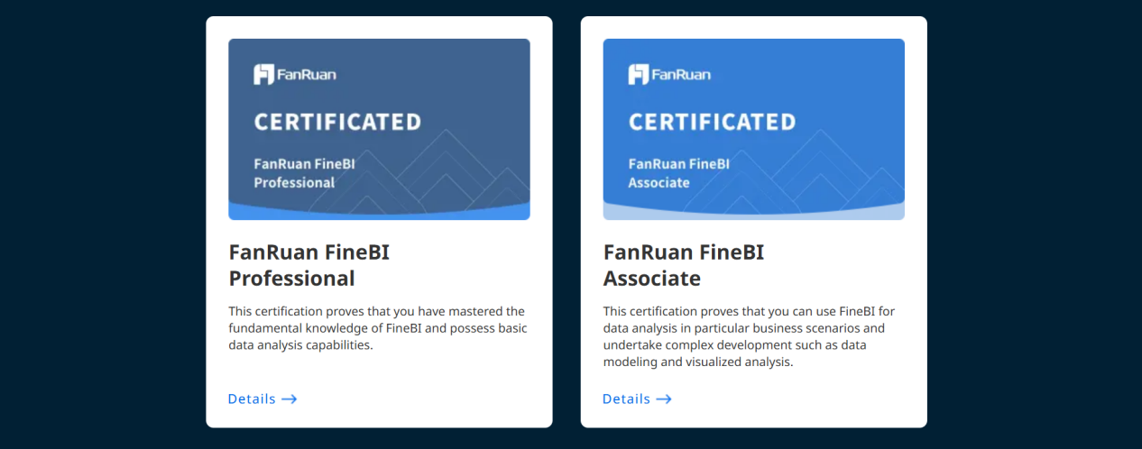 FanRuan Certification