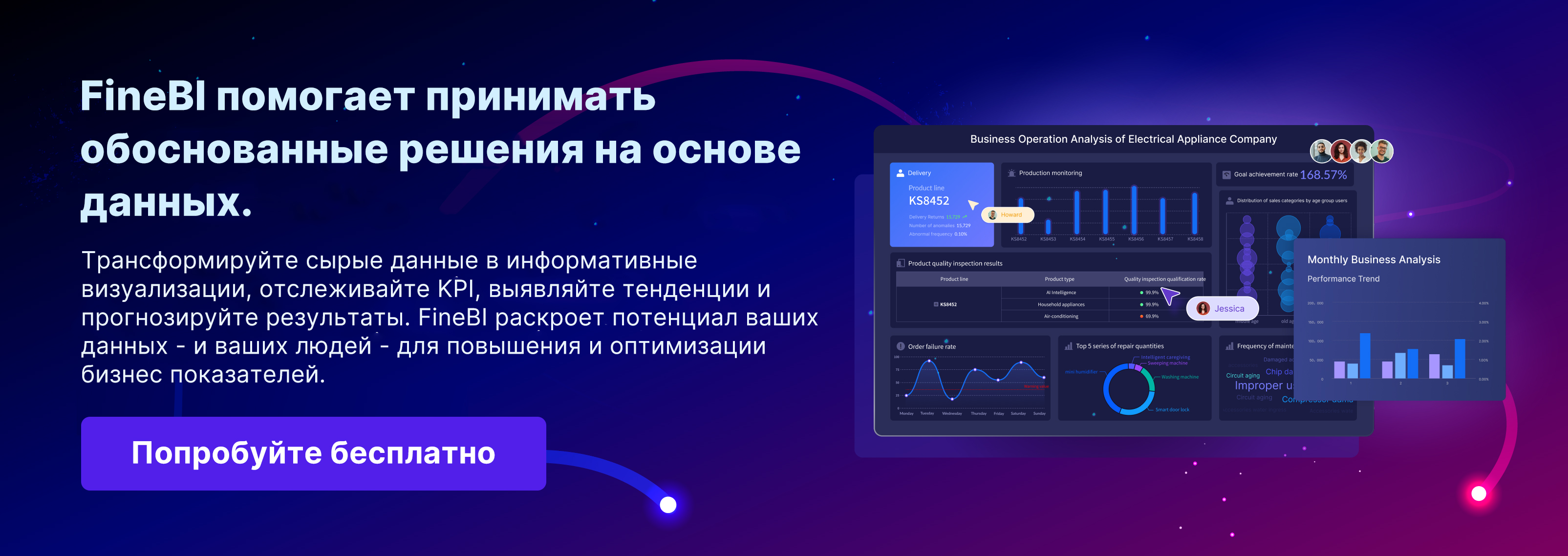 FineBI - Программное обеспечение для self-service анализа