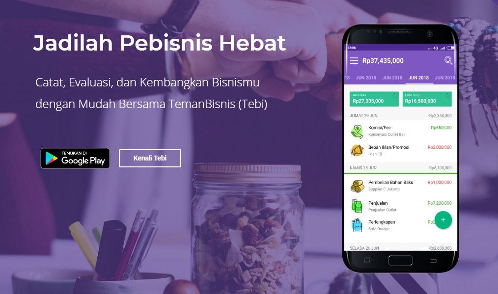 Aplikasi Laporan Keuangan UMKM