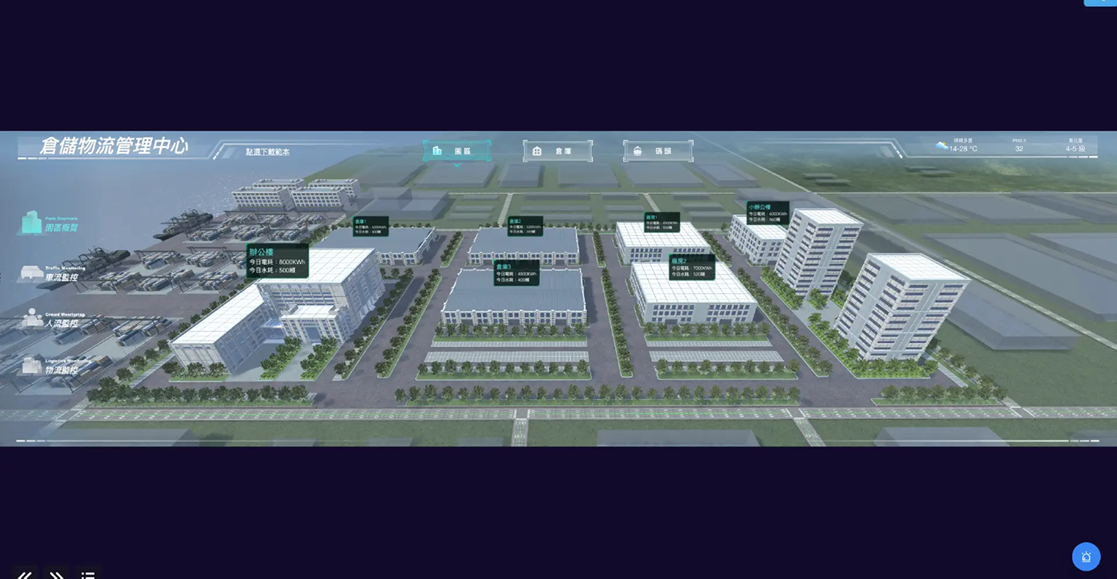 FineReport倉儲物流管理中心