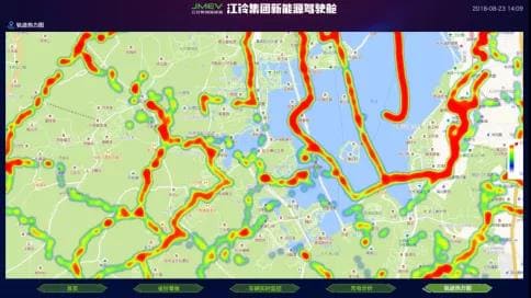 FineReport搭建的車輛實時監控平臺