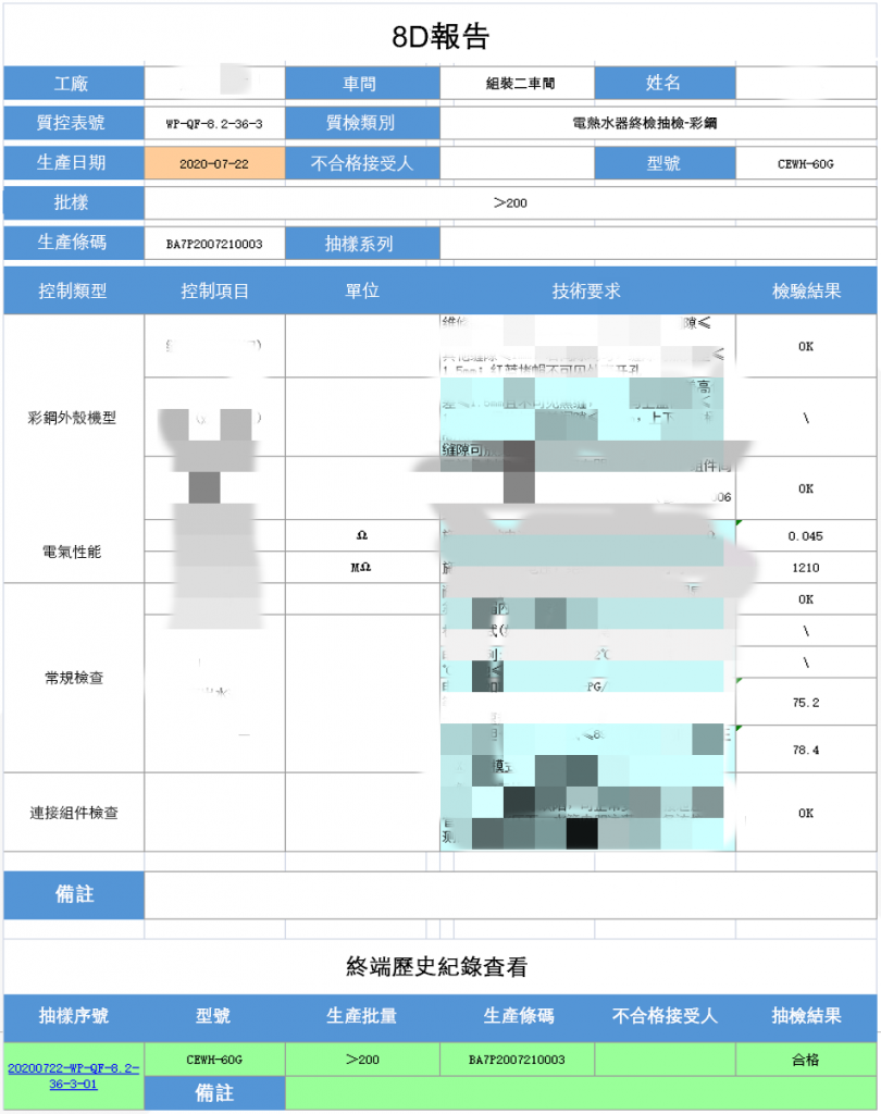 使用FineReport製作客訴8D報告