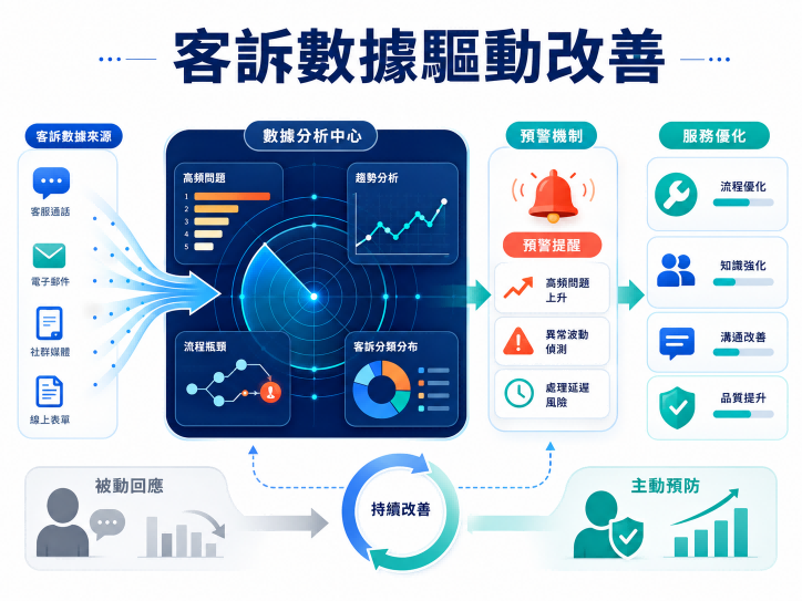 客訴數據驅動改善