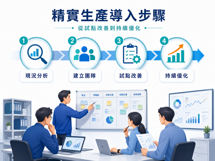 精實生產導入步驟