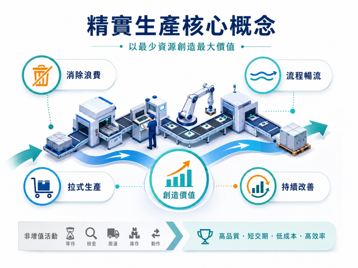 精實生產核心概念