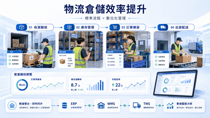 物流倉儲效率提升