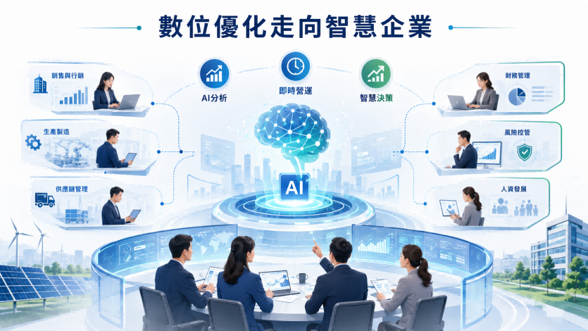 數位優化走向智慧企業