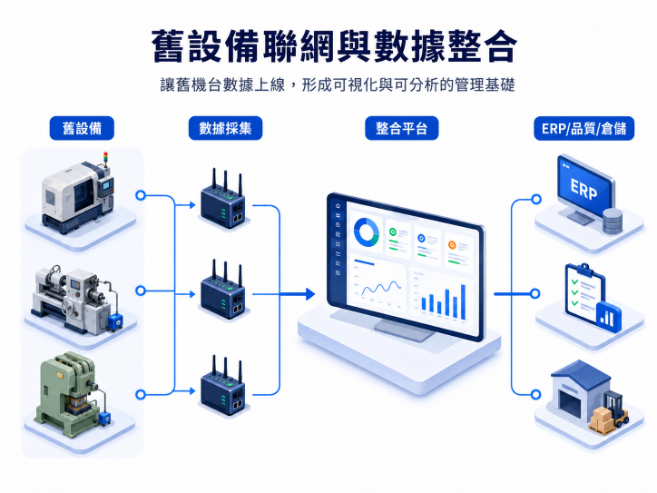 舊設備聯網與數據整合