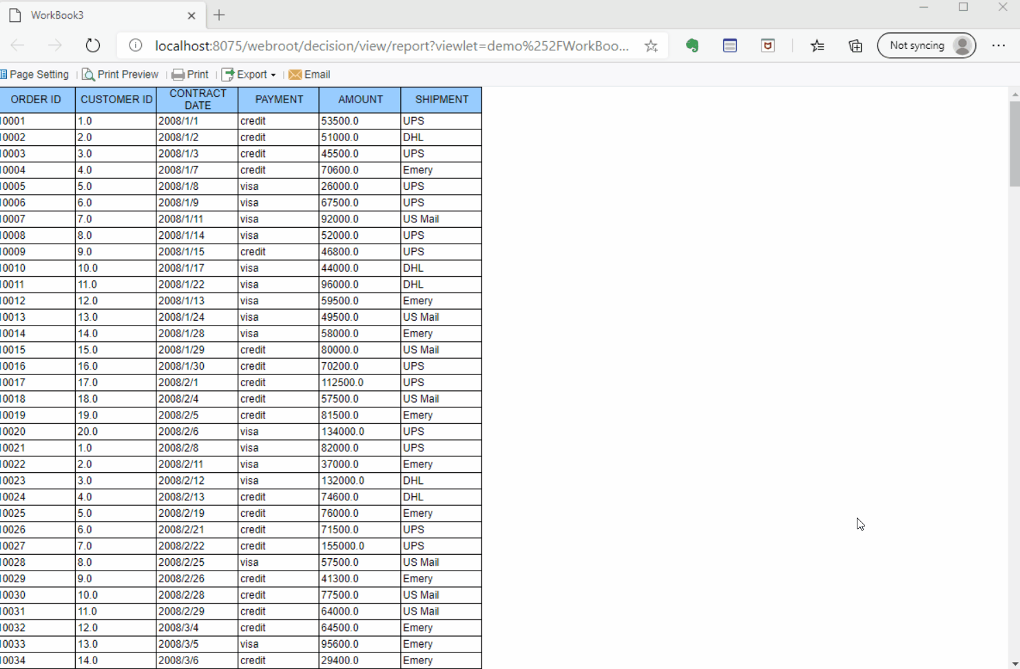 finereport data analisis.gif