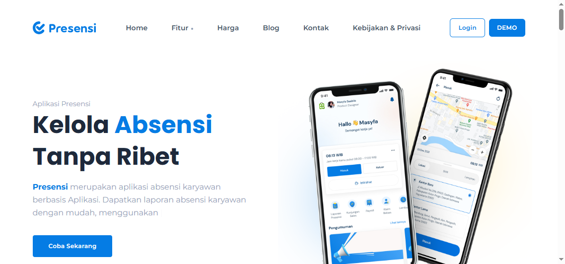 Software Absensi Karyawan