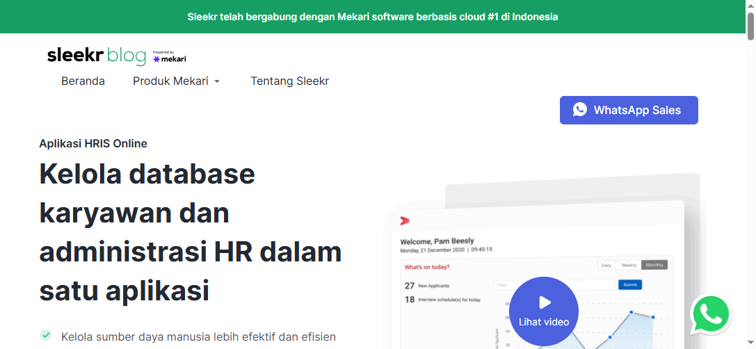 Aplikasi Human Resource Management