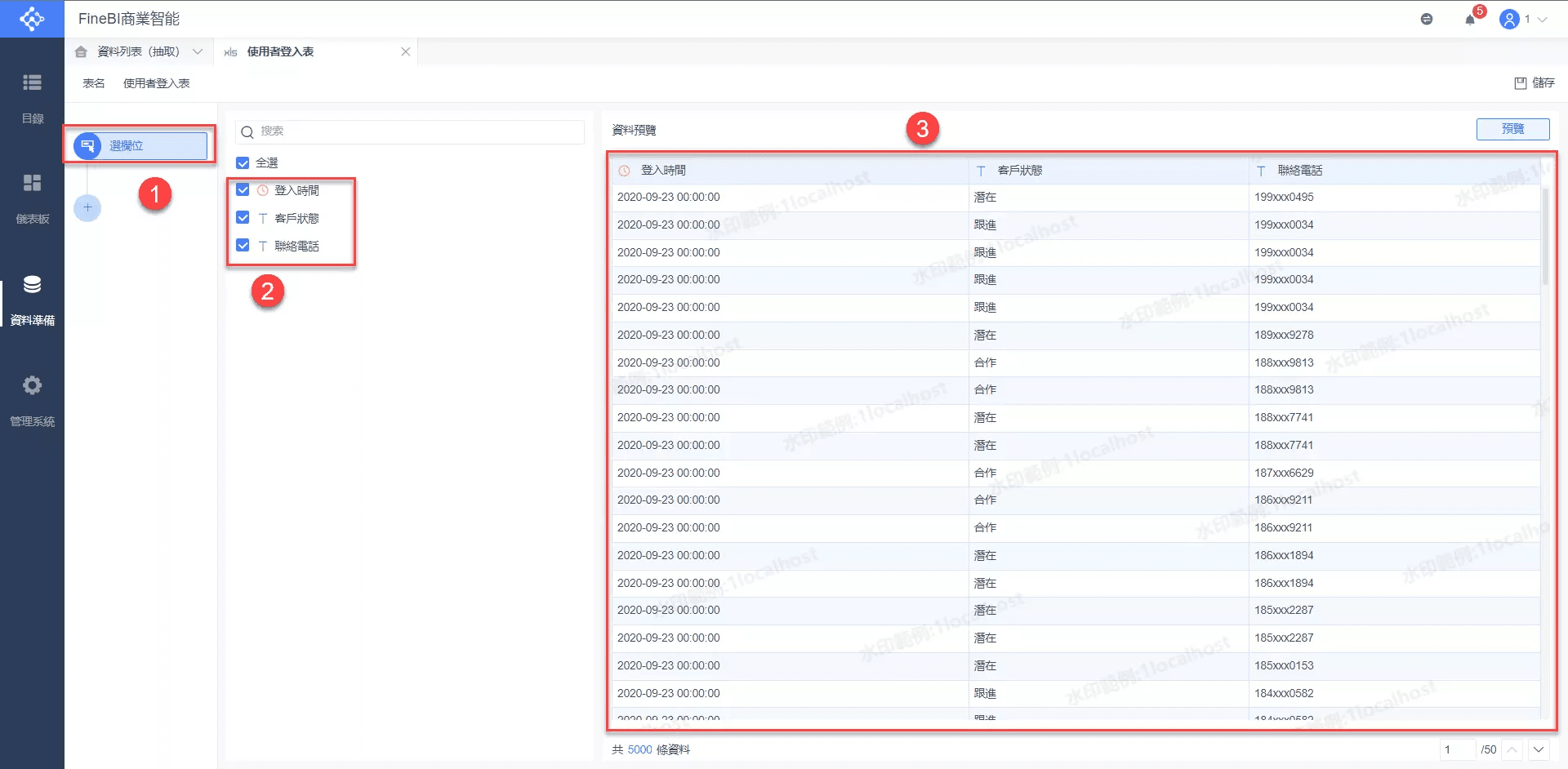 使用FineBI進行使用者黏著度分析