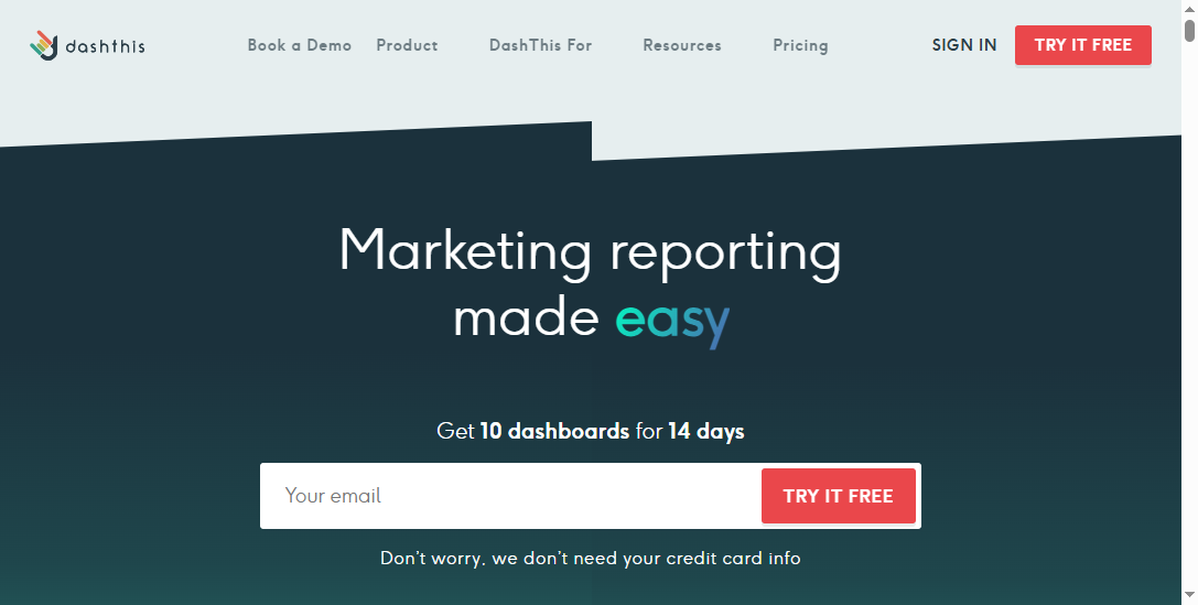 Marketing Dashboard Tools