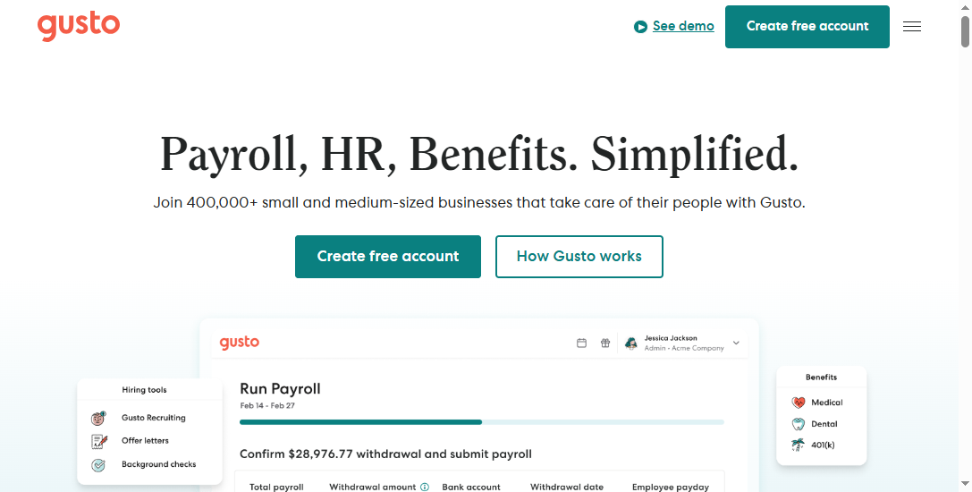 HR Dashboard Software