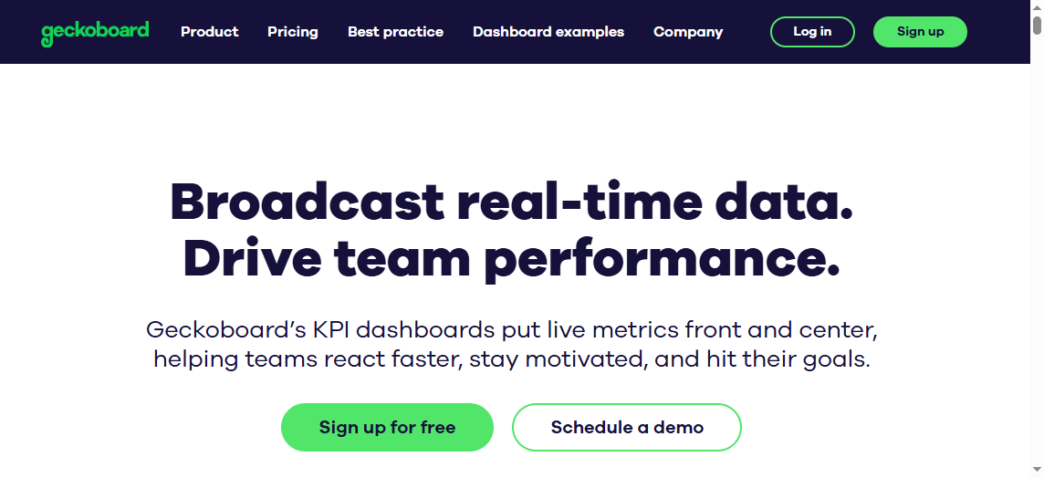 Custom Dashboard Software