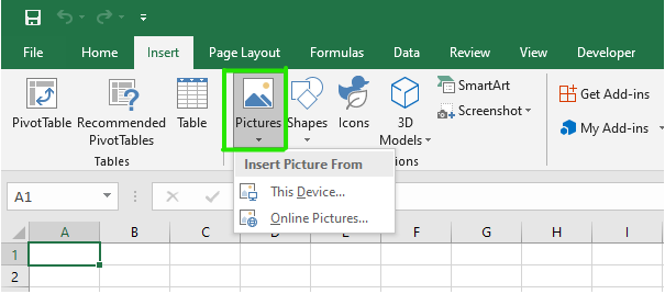 gambar excel