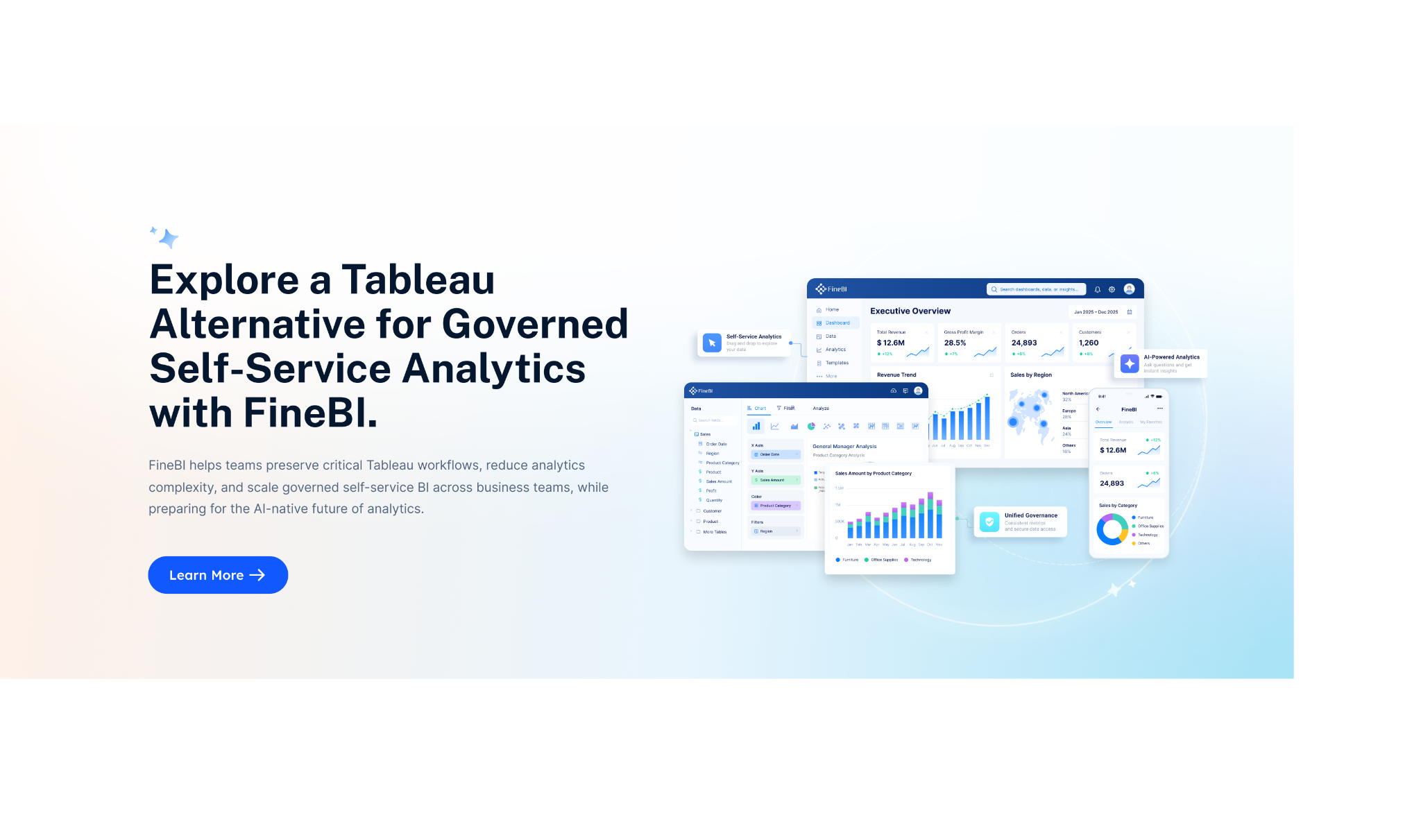 FineBI as a Tableau alternative