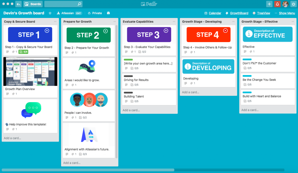 Project Dashboard工具trello